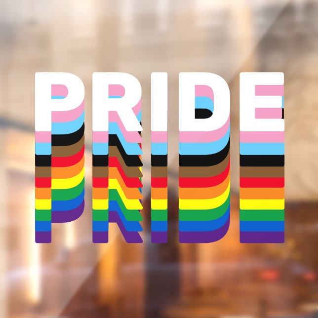 Pride rainbow inclusive diversity lgbtq typography (Sheet 2)