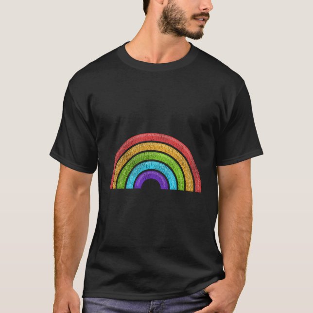 Pride Rainbow Lgbt T-Shirt (Front)