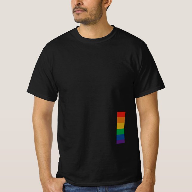 Pride Rainbow LGBTQ T-Shirt (Front)
