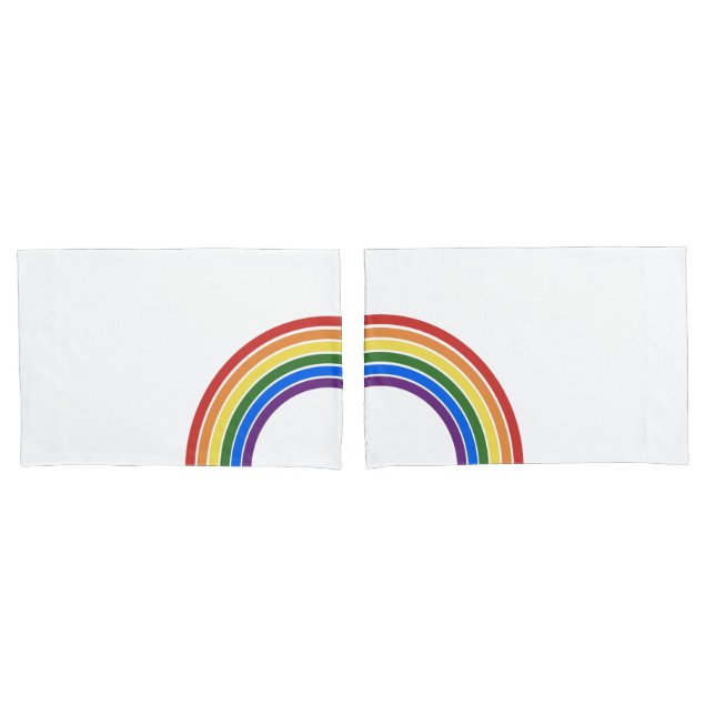 Pride Rainbow Pillowcase (Front-Set)