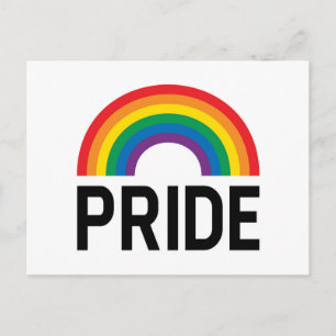 Pride Rainbow Postcard