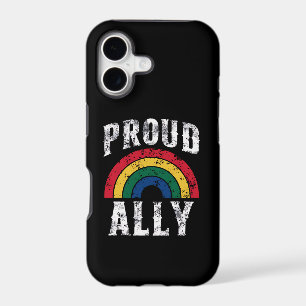 Pride Rainbow Proud Ally Lesbian Pride Vintage