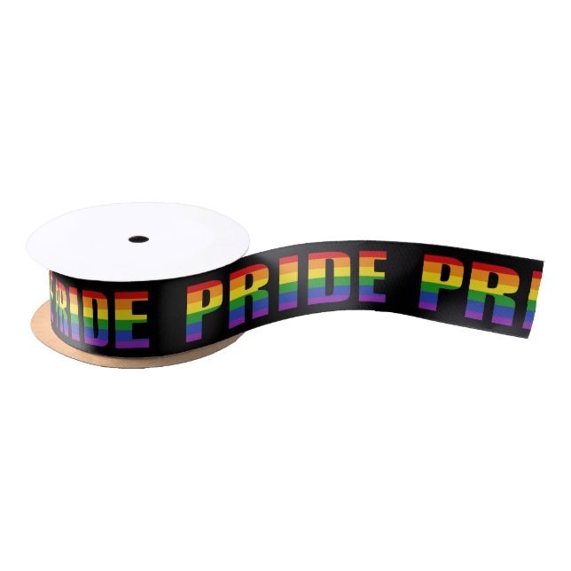Pride | Rainbow Ribbon Satin Ribbon (Spool)