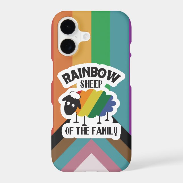 Pride Rainbow Sheep of the Family (Back)