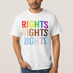 Pride Rights POC Rights Trans Rights T-Shirt