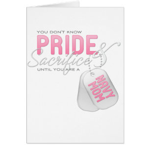 Pride & Sacrifice - Navy Mum