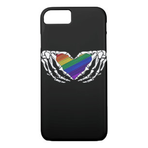 Pride - Skeleton Hands Holding Heart Classic iPhone 8/7 Case