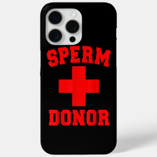 PRIDE SPERM DONOR DISPENSER FUNNY HALLOWEEN COSTUM iPhone 15 PRO MAX CASE