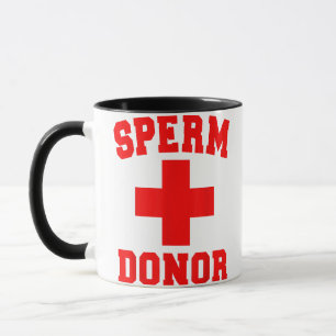 PRIDE SPERM DONOR DISPENSER FUNNY HALLOWEEN COSTUM MUG