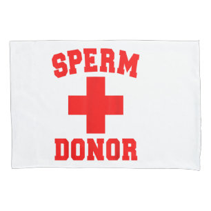 PRIDE SPERM DONOR DISPENSER FUNNY HALLOWEEN COSTUM PILLOWCASE