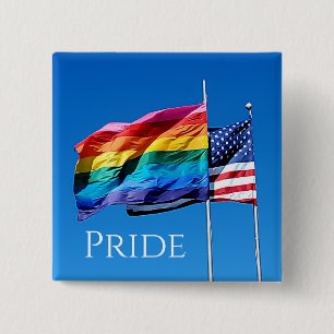 'Pride' Square Button