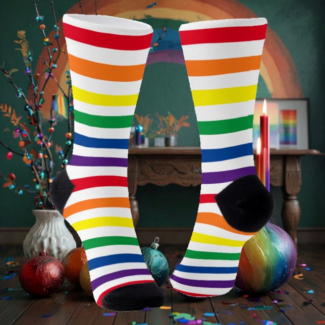 Pride Stripes Socks (Creator Uploaded)
