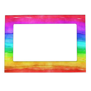 Pride symbol flag giving a discrimination lifesty magnetic picture frame