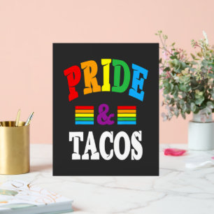 Pride Tacos Lgbt Acrylic Sign