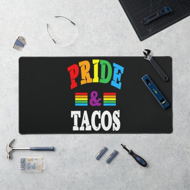 Pride Tacos Lgbt Desk Mat (Workstation)