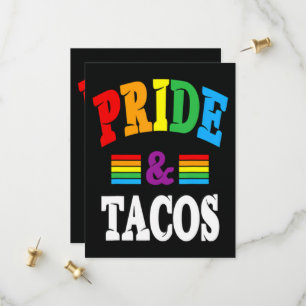 Pride Tacos Lgbt Lgbtq Gay Save The Date