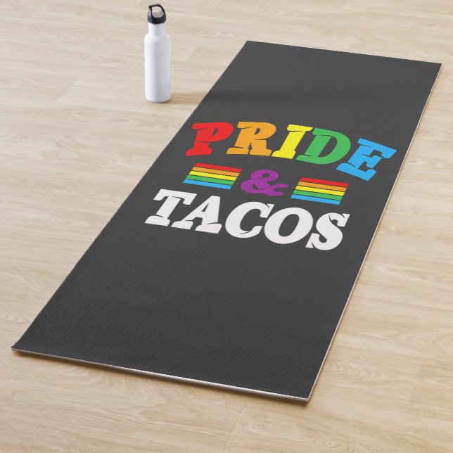 Pride Tacos Lgbt Yoga Mat (In Situ)