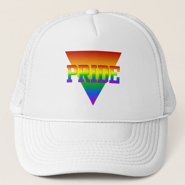 Pride Triangle hat - choose colour (Front)