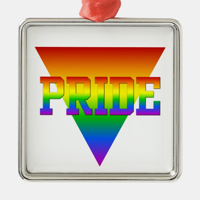 Pride Triangle ornament (Front)