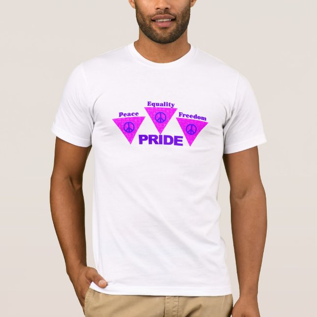 Pride Triangle shirt - choose style & color (Front)