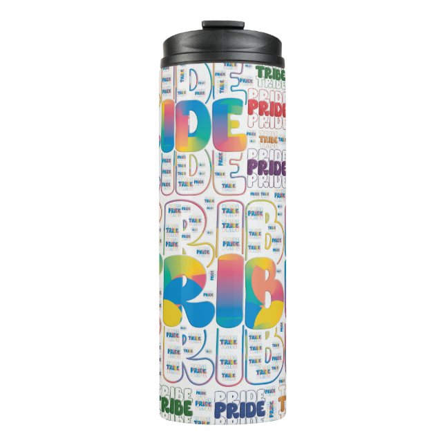 PRIDE TRIBE Diversity & Unity Thermal Tumbler (Front)