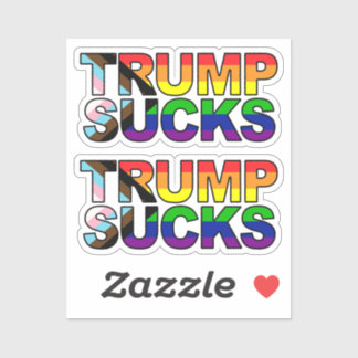 Pride "Trump Sucks" sticker