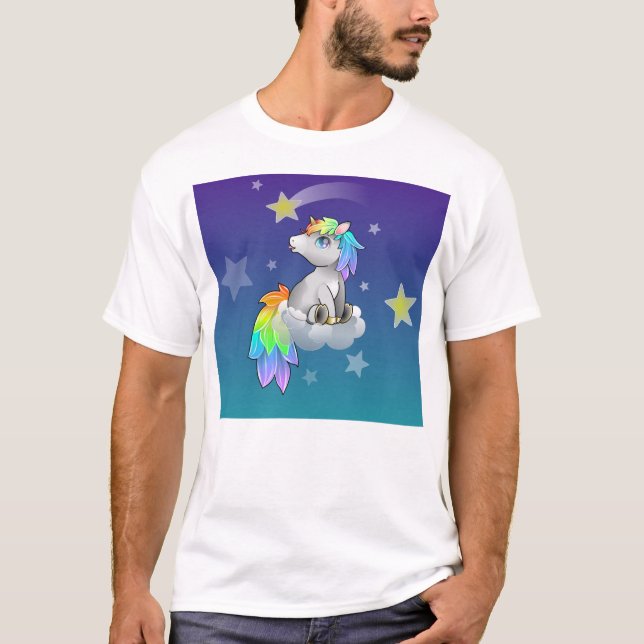Pride Unicorn and Rainbow Brony shirt (Front)
