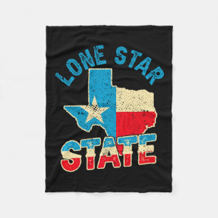 Pride Usa Patriot Lone Star State Texas Independen Fleece Blanket