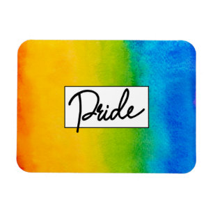 Pride Watercolor Style Magnet