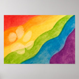 Pride With Every Paw Poster