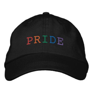 Pride Word Embroidered Hat