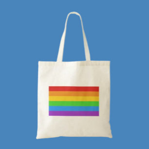 PrideCarry: Rainbow Pride Flag Tote Bag