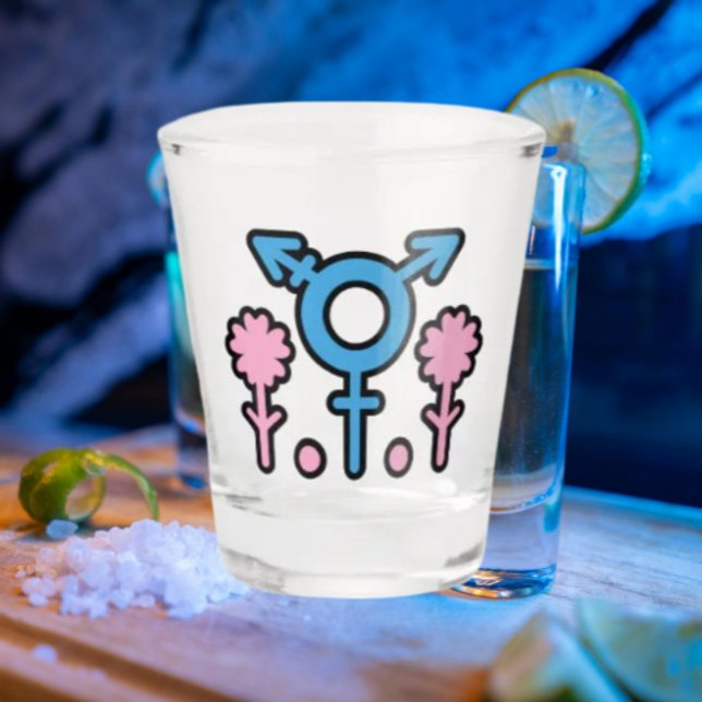 Prideful Blossoms Shot Glass (Creator Uploaded)