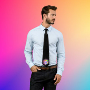 Prideful Elegance: Love Is Love 3D Tie