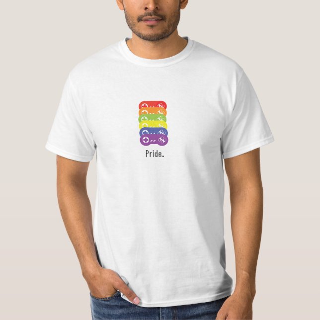 PrideSNES T-Shirt (Front)
