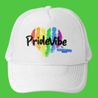 PrideVibe Rainbow Heart Trucker: Bold and Unbound