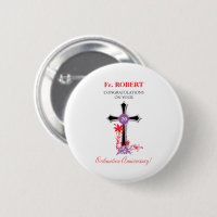 Priest 20th Ordination Anniversary Black Cross