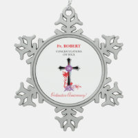 Priest 20th Ordination Anniversary Black Cross