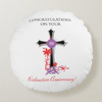 Priest 30th Ordination Anniversary Black Cross