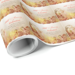Priest, 50th Anniversary of Ordination Blessing Wrapping Paper