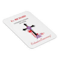 Priest 55th Ordination Anniversary Black Cross
