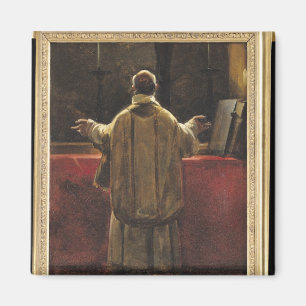 Priest at the Altar Magnet