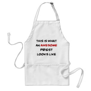 priest, awesome standard apron