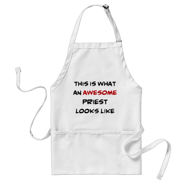 priest, awesome standard apron (Front)