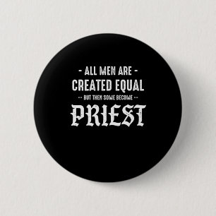 Priest Church Catholic Faith Jesus Christ Pray Gif 6 Cm Round Badge