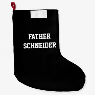 Priest Clergy Deacon Catholic Religious Large Christmas Stocking