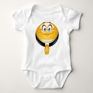 priest emoji baby bodysuit