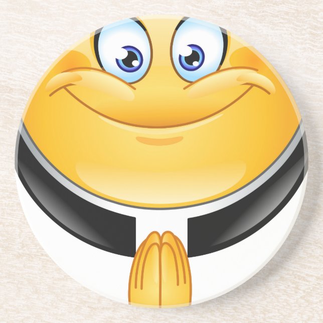 priest emoji coaster (Front)