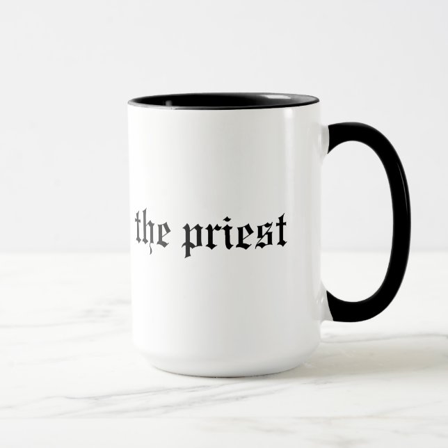 Priest gift occupation mug (Right)