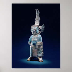 Priest in ceremonial robes, Isle of Jaina Poster